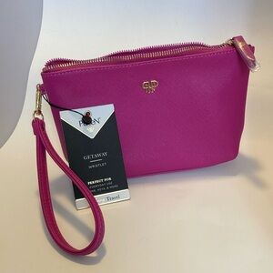 NWT hot pink wristlet